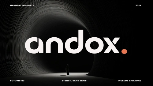 Andox Web Font Classification Sans-Serif