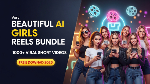 Beautiful Women AI Video Reels Bundle