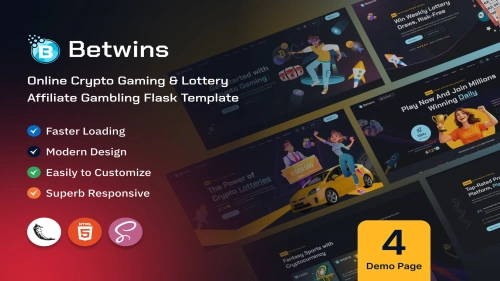 Betwins - Online Crypto Gaming & Lottery Affiliate