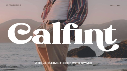 Calfint - Bold Serif Font