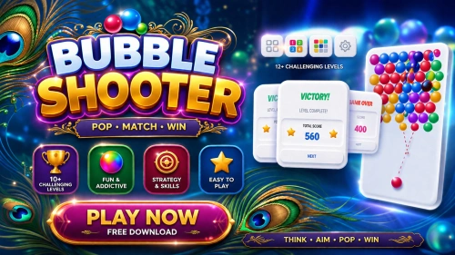 Colorful Bubble Shooter | HTML5 Game