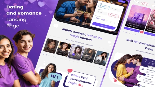 Dating Landing Page