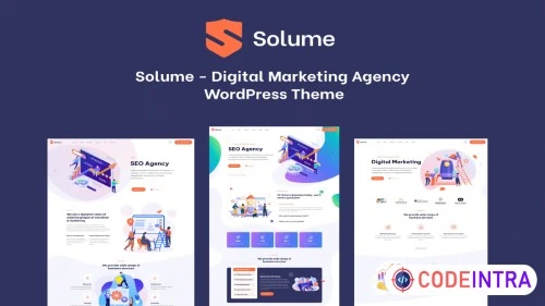 Digital Marketing WordPress Theme - Solume