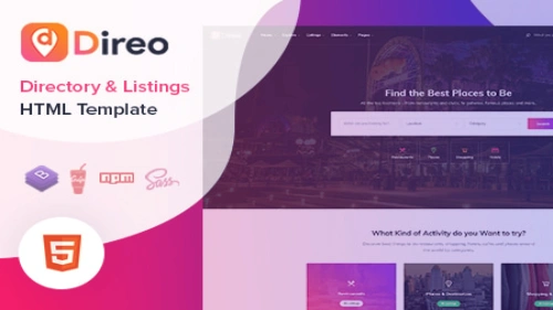 Direo - Responsive Directory HTML Template