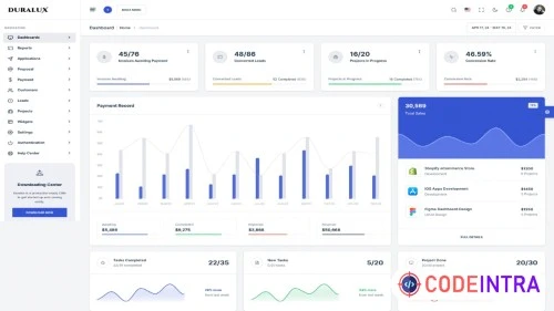 Duralux - CRM Admin Dashboard Bootstrap Template