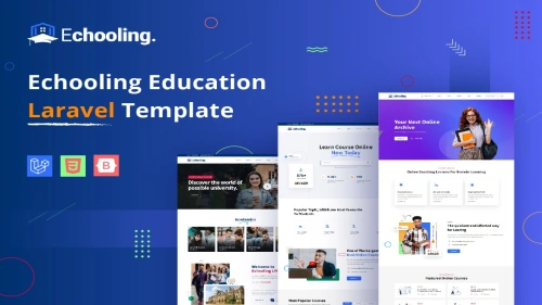 Echooling - Education & LMS Laravel Template