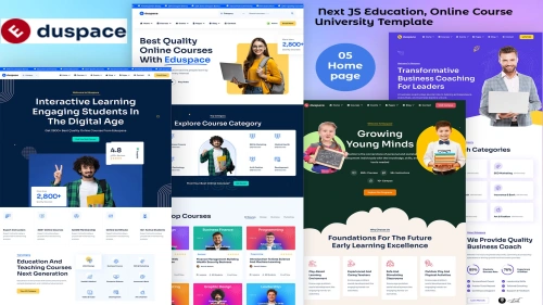 Eduspace – Education & Course Next JS Template