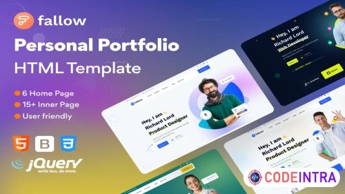 Fallow - Personal Portfolio Bootstrap Template