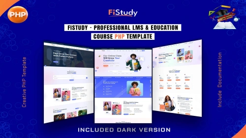 FiStudy - LMS & Education Course PHP Template