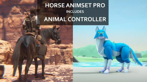 Horse Animset Pro (Riding System) | 3D Animals | Unity Assets