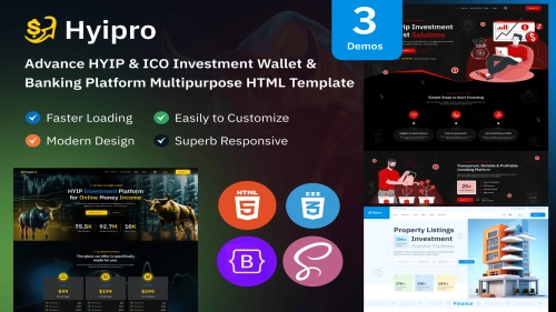 Hyipro – Advanced HYIP Investment Multipurpose