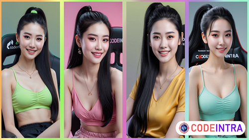 Japanese Gamer Girl - Luxury Girl AI Image Pack For AI Influencer