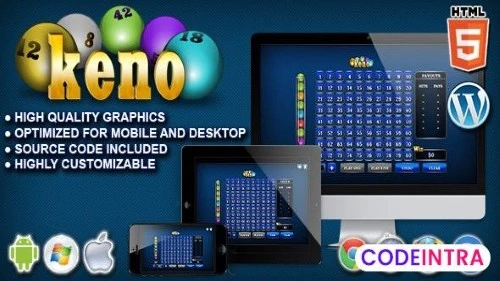 Keno - HTML5 Casino Game