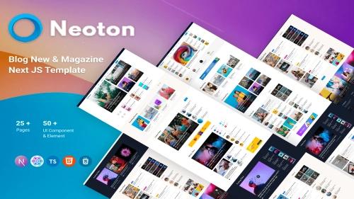 Neoton – News, Blog & Magazine Next.js Template