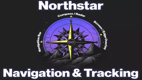Northstar Navigation and Tracking System (Compass, Radar, Screen & Edge Overlay) | GUI Tools | Unity Assets