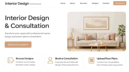 ONLINE INTERIOR DESIGNING PORTAL