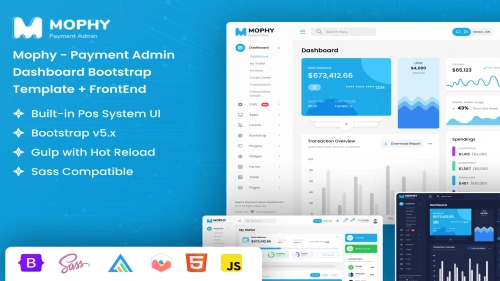 Payment Admin Dashboard Bootstrap Template