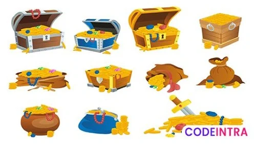 Pirate Treasures Game Items  Icons