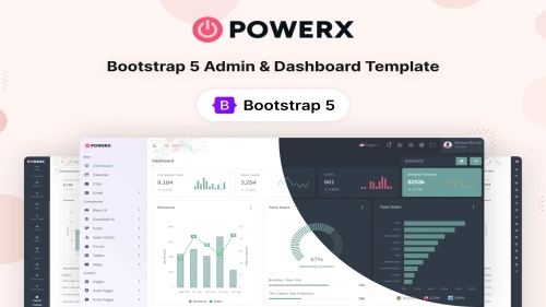 PowerX - Bootstrap 5 Admin & Dashboard UI Kit