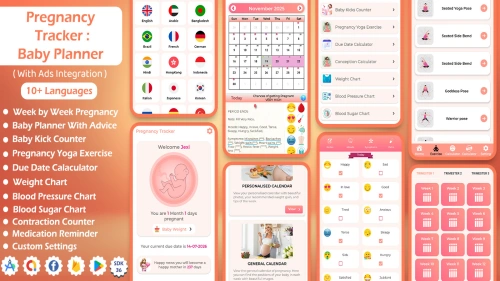 Pregnancy Tracker - Android App Source Code
