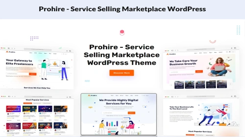 Prohire - Service Selling Marketplace WordPress