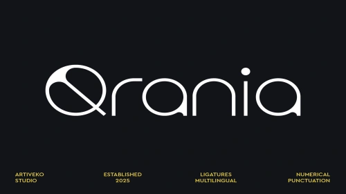 Qrania Minimalist Sans Font