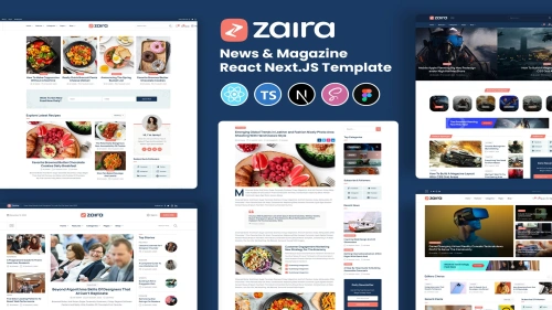 React NextJS Modern News & Magazine