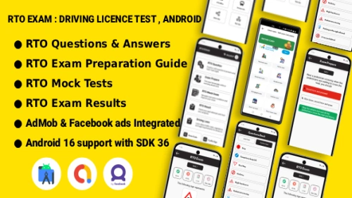 RTO Exam : Driving Licence Test, Android