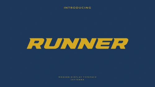 Runner - Modern Sport Typeface