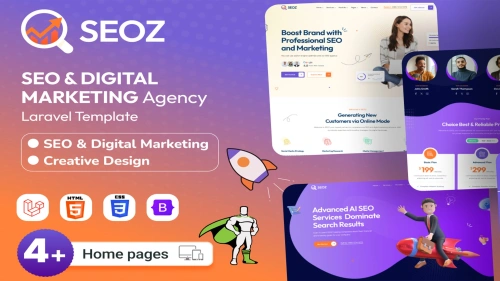 SEOZ-SEO & Digital Marketing Agency Laravel