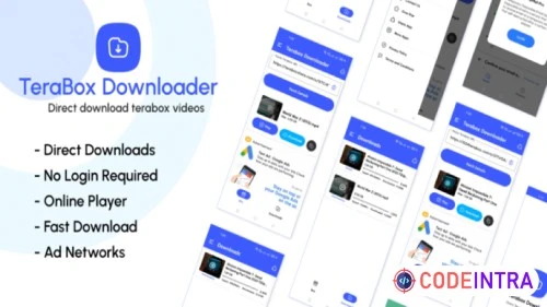 Terabox Video Downloader with Admob Ads