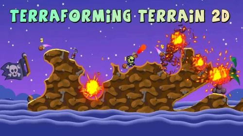 Terraforming Terrain 2D | Terrain | Unity Assets