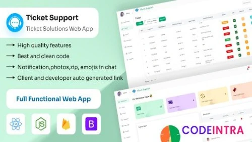 Ticket Support - Real Time Chat Web App