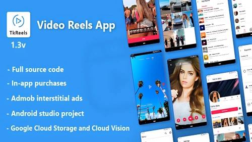 TkReels - Video Reels App Android