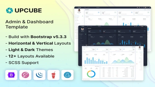 Upcube - Responsive Bootstrap Admin & Dashboard
