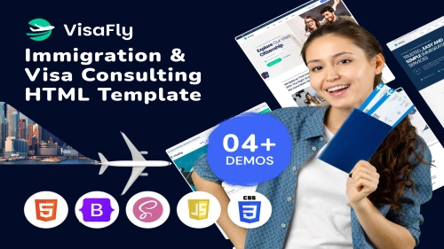 VisaFly - Immigration and Visa Consulting Website