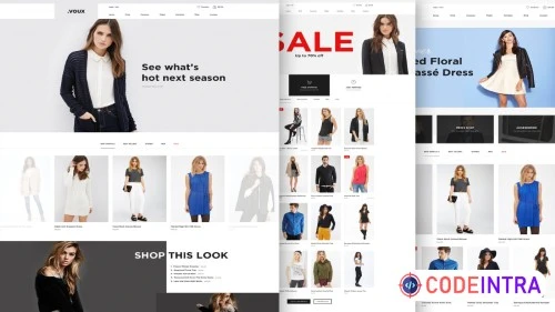Voux Fashion Shopping Theme