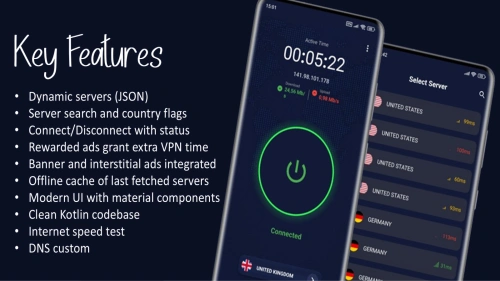 X VPN - Android App Source Code