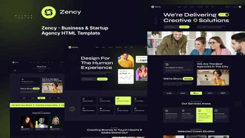 Zency - Business & Startup Agency HTML Template