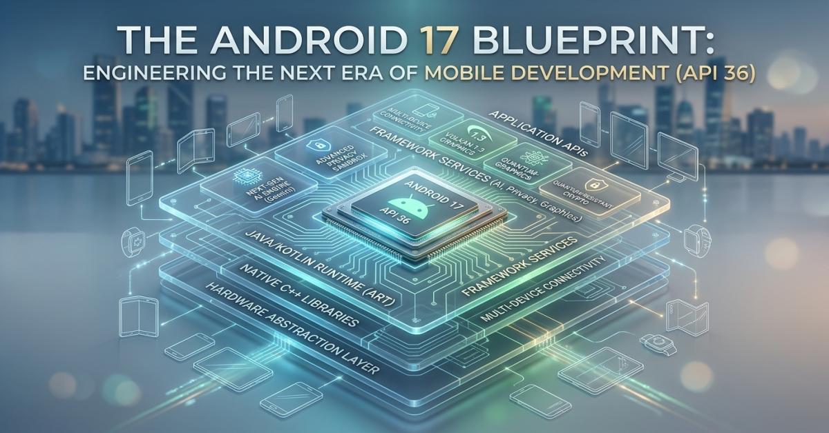 The Android 17 Blueprint: Engineering the Next Era of Mobile Development (API 36) - Codeintra
